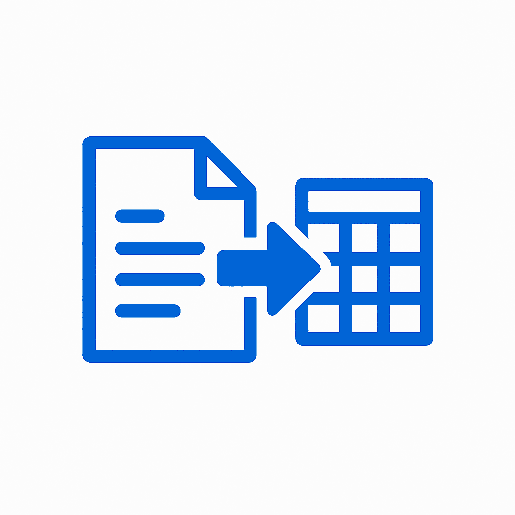Export data icon